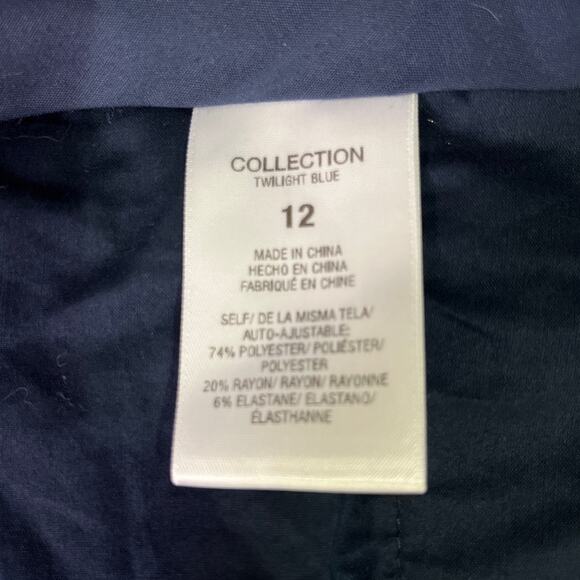 Favorite Daughter The Favorite Pant Tailored Slacks Navy Size 12 NWT - Picture 2 of 7